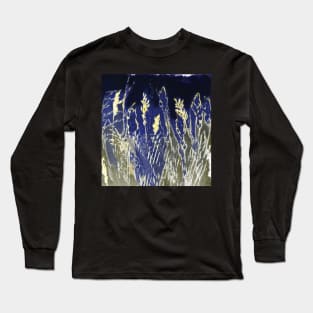 Mornington Skies 9 - Monoprint Long Sleeve T-Shirt